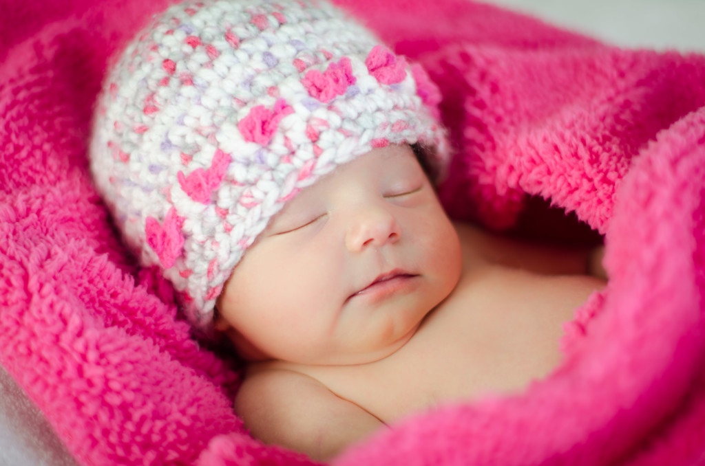 newborn girl photography