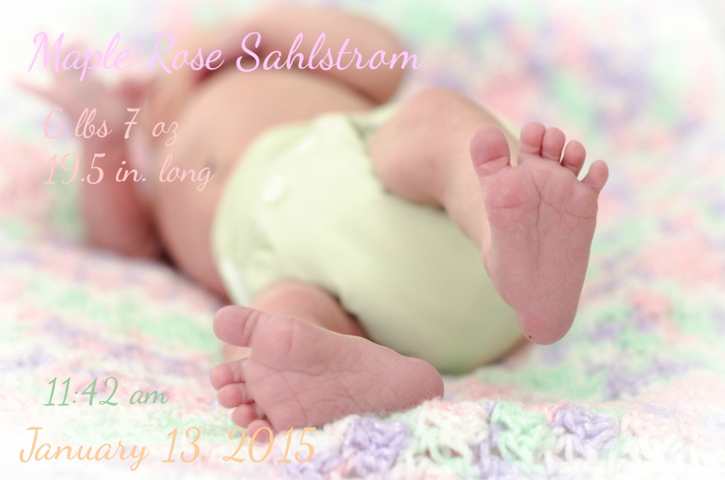 newborn feet photography